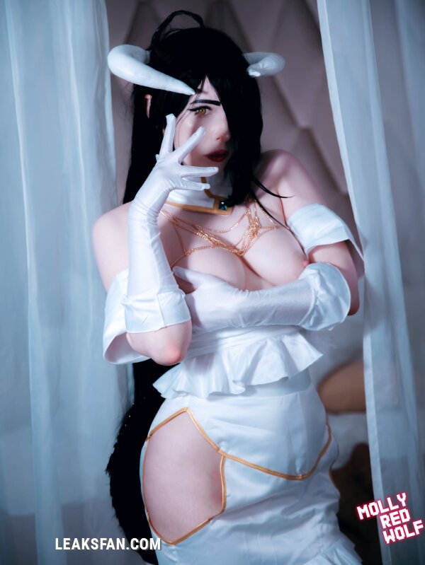 MollyRedWolf Albedo cosplay - 53