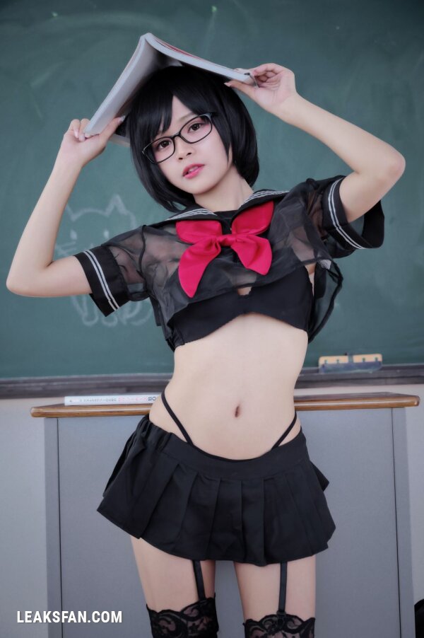 Miholy - Megane/School (Random Cosplay) - 19