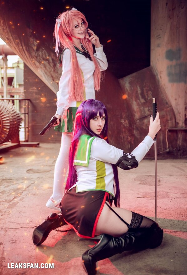 Liensue &amp;amp; Gumiho Arts - Saeko &amp;amp; Saya (School of The Dead) - 3