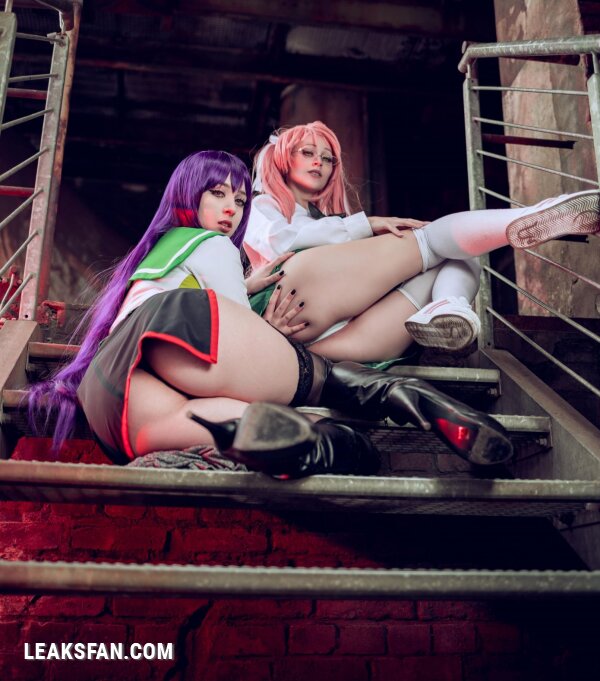 Liensue &amp;amp; Gumiho Arts - Saeko &amp;amp; Saya (School of The Dead) - 5