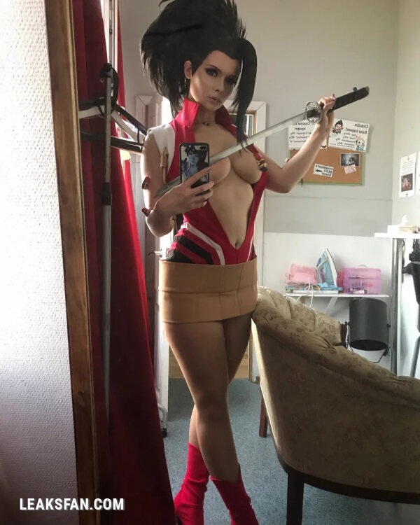 Jannet In cosplay - Momo Yaoyorozu - 7