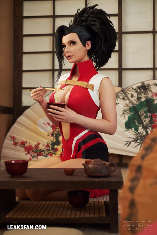 Jannet In cosplay - Momo Yaoyorozu - 14