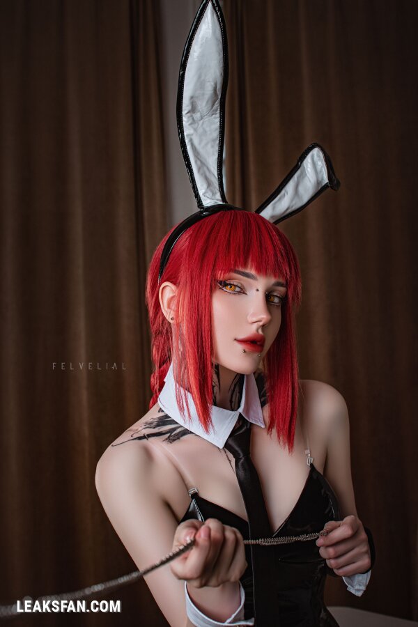 felvelial - Makima Casual  Bunny nude. Onlyfans, Patreon leaked 21 nude photos and videos