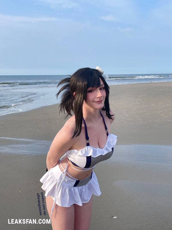 Occultmage - Tifa bikini nude. Onlyfans, Patreon, Fansly leaked 10 nude photos and videos