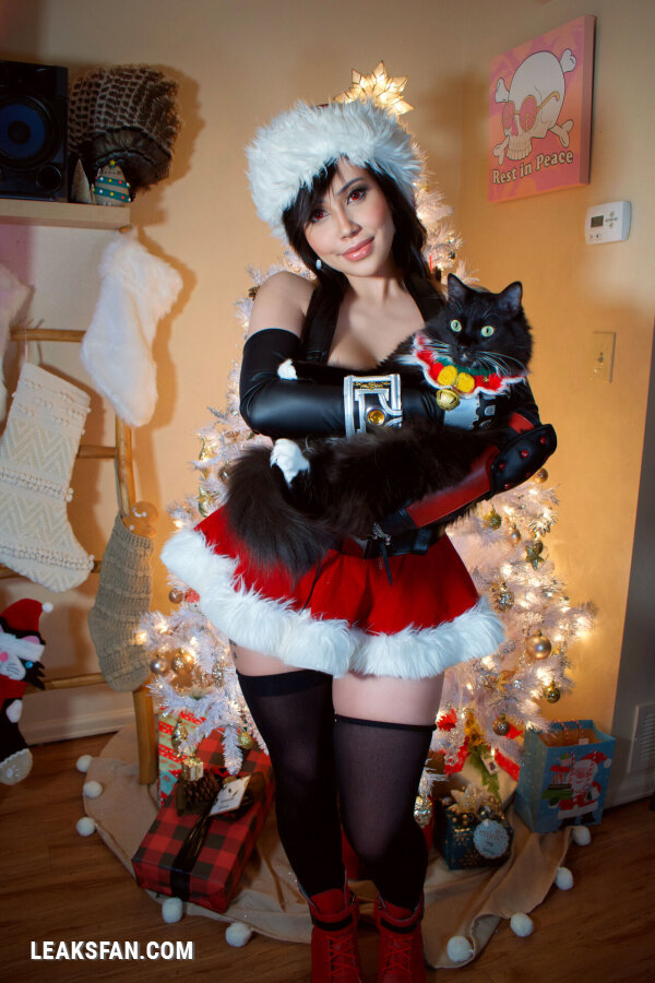 Felicia Vox - Christmas Tifa nude. Onlyfans, Patreon, Fansly leaked 47 nude photos and videos