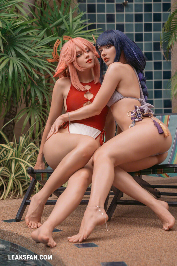 Yae Miko &amp; Raiden - Shirogane &amp; Misaki Sai nude. Onlyfans, Patreon leaked 43 nude photos and videos